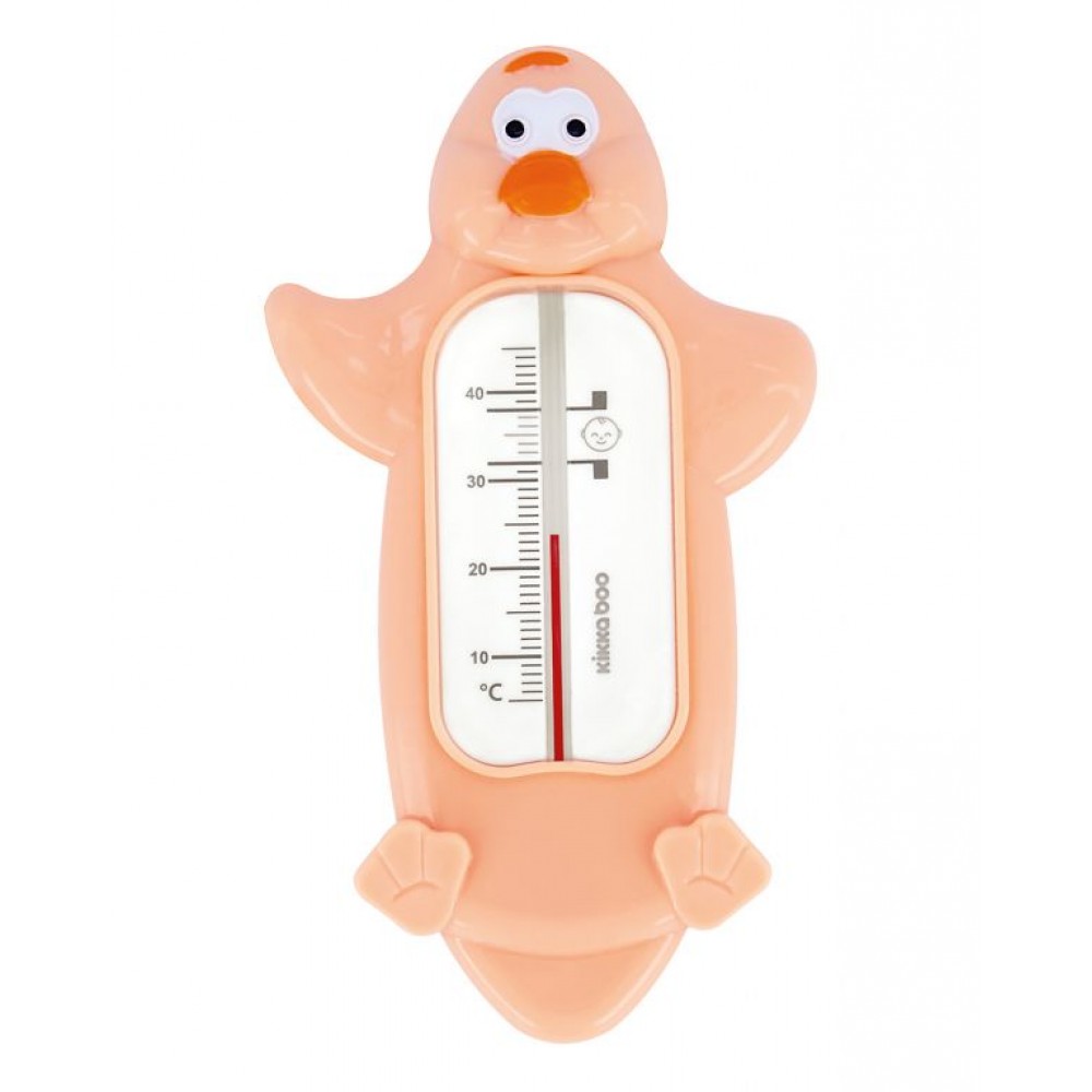 Kikkaboo  Θερμόμετρο Μπάνιου Penguine Pink (31405010007)