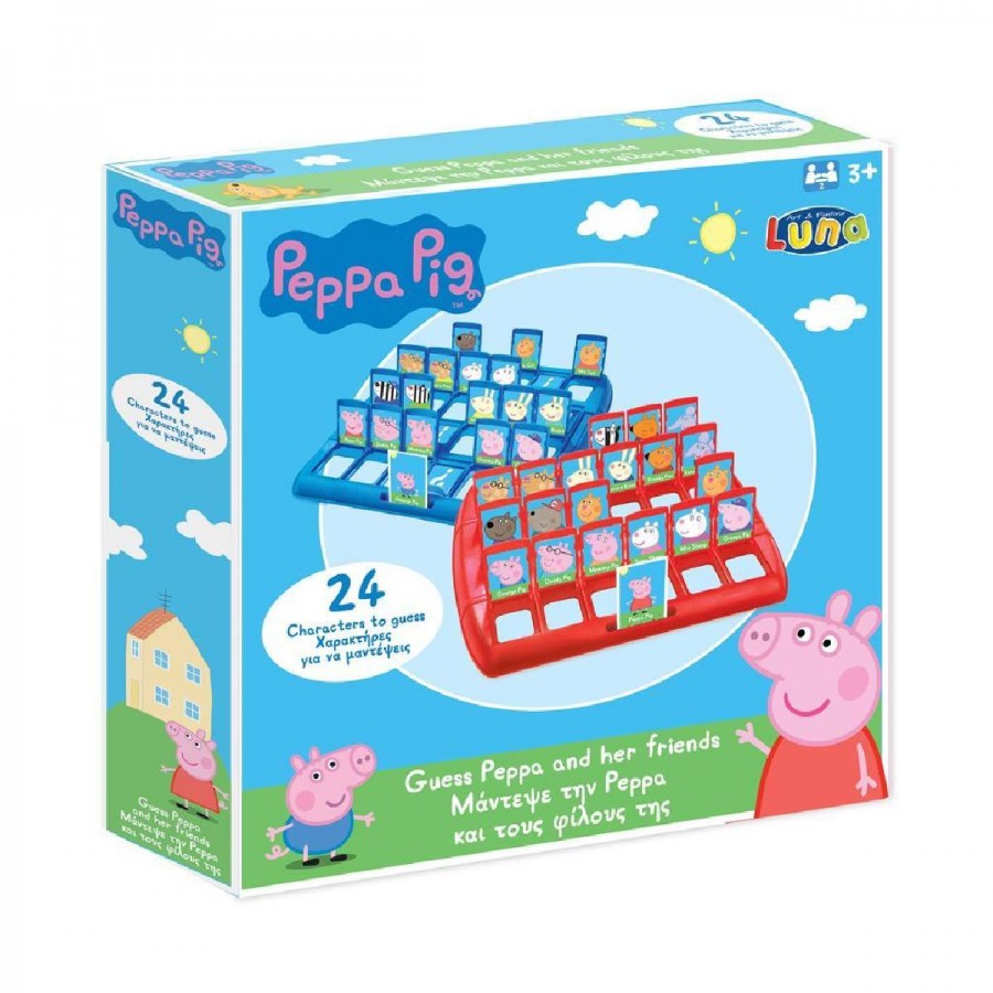 Luna Toys Επιτραπέζιο Παιχνίδι Μάντεψε την Peppa Pig και τους Φίλους της (000482493)