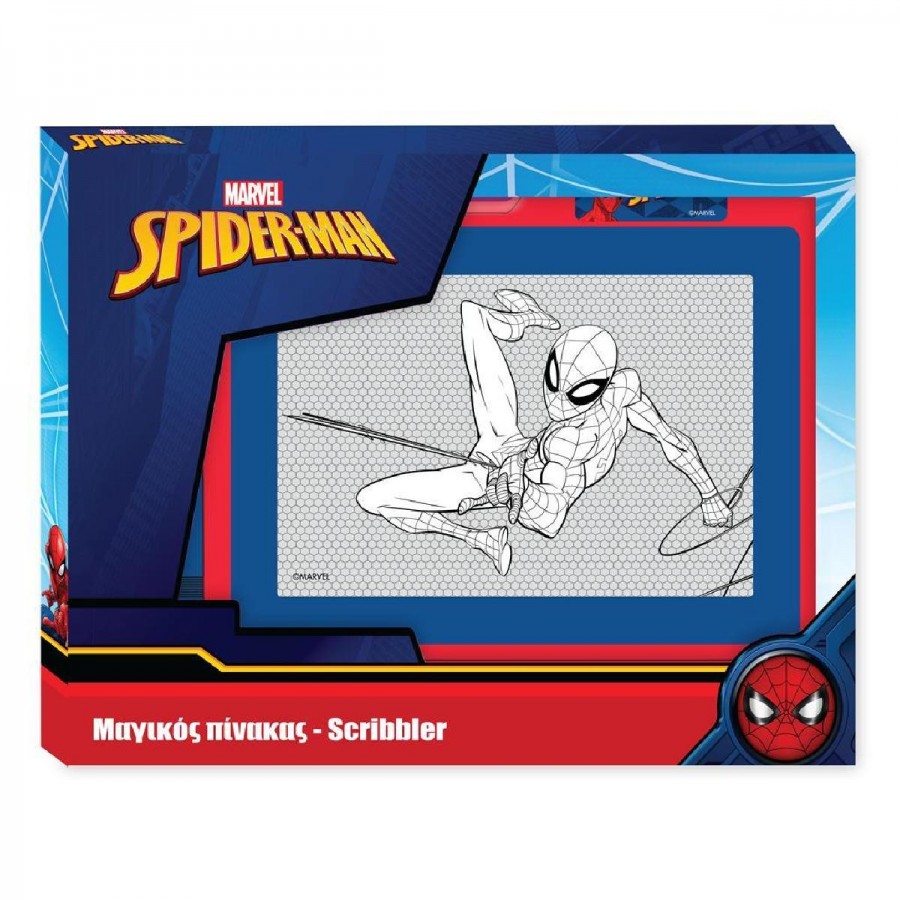 Luna Toys Πίνακας Σβήσε Γράψε Spiderman (000508109)