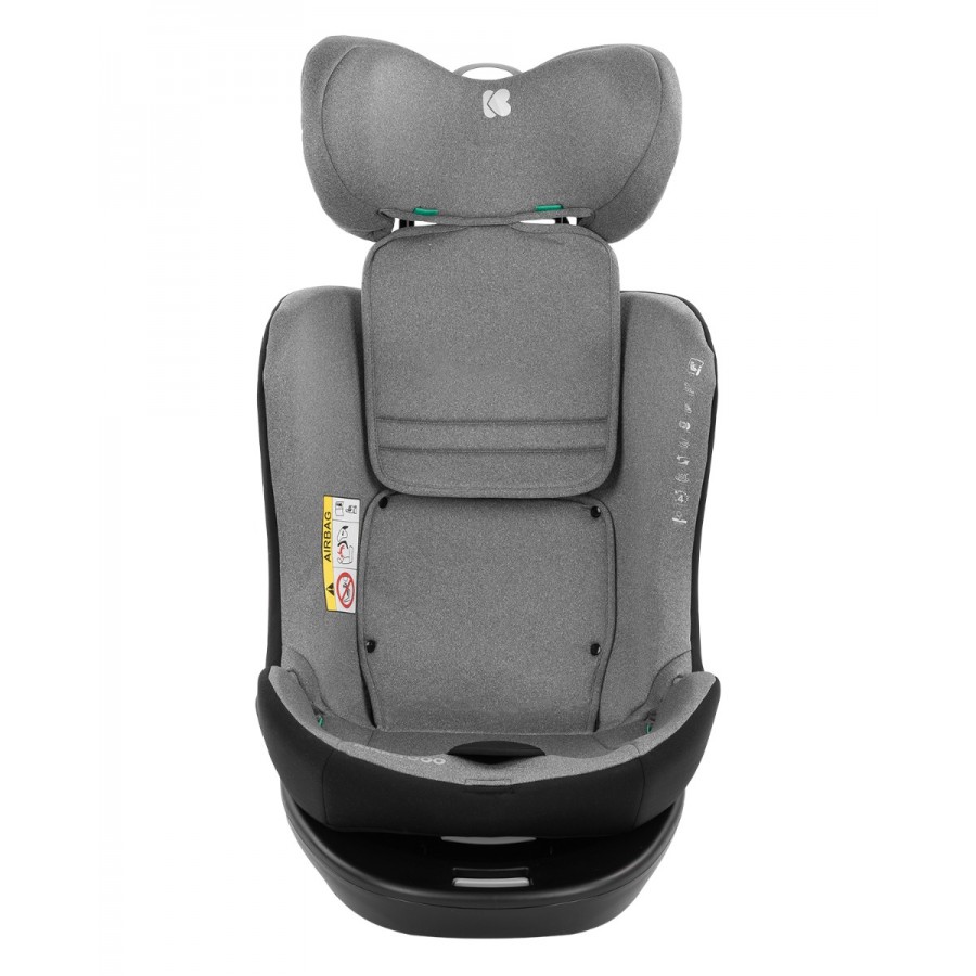 Kikka Boo Καθισματάκι Αυτοκινήτου I-Safe 40-150cm Light Grey Με Isofix (31002100002)